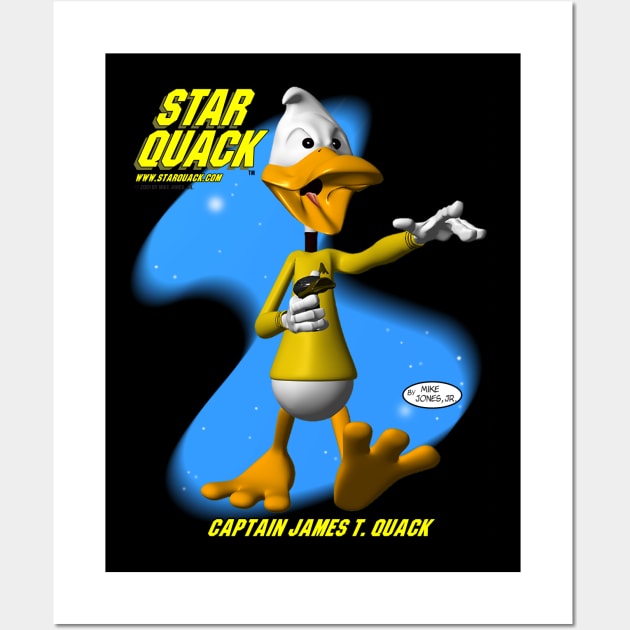 Captain Quack Wall Art by Big Hit Comics